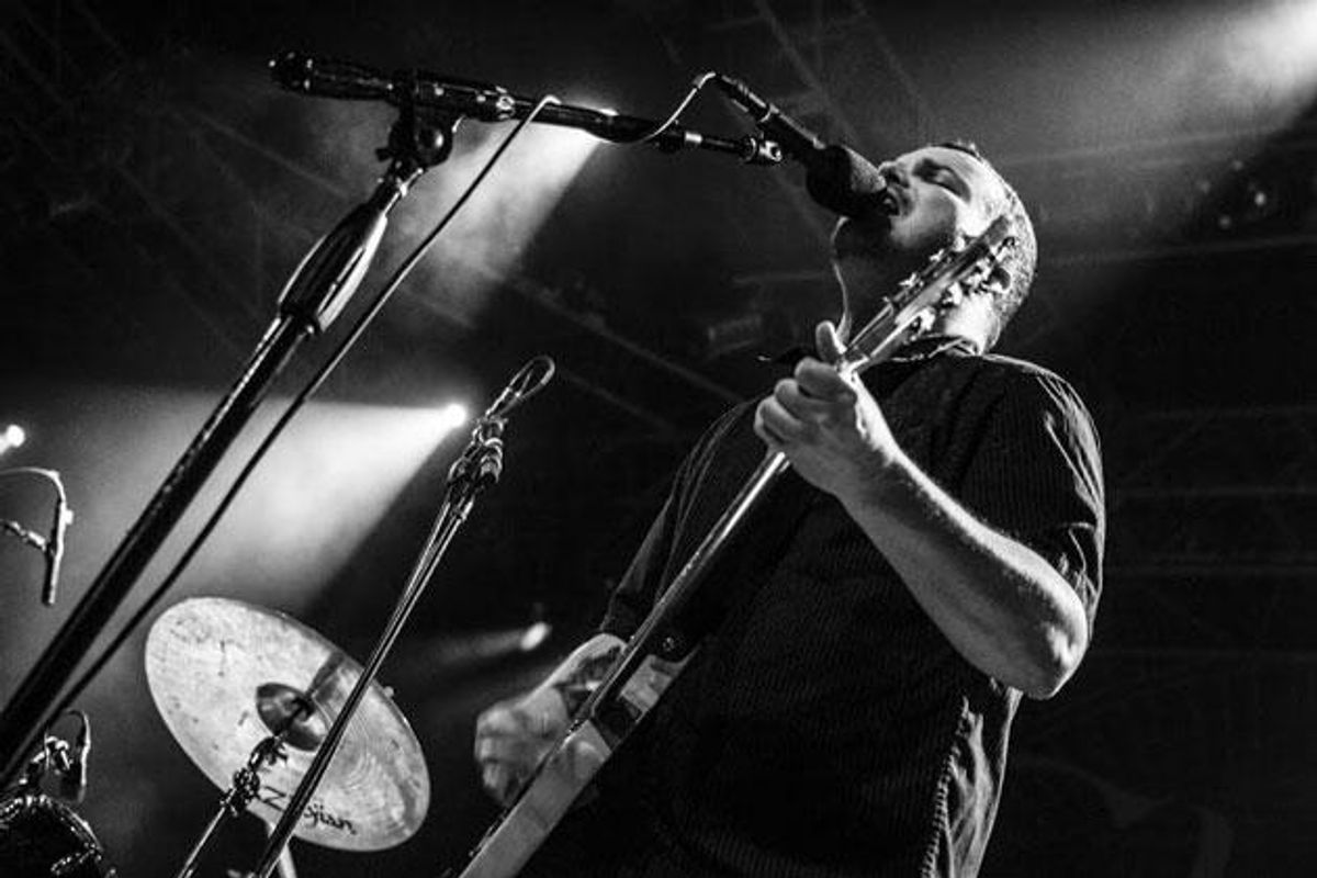 Torche guitarist Steve Brooks