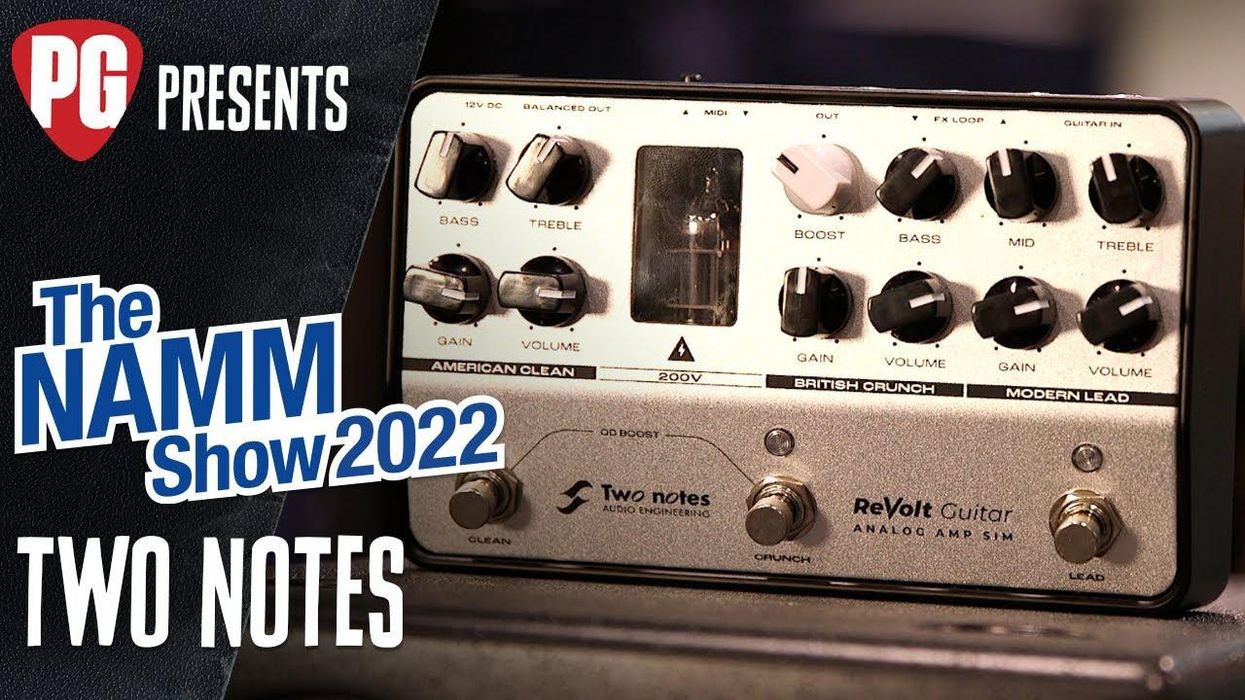 Two Notes Engineering Revolt Series | NAMM 2022