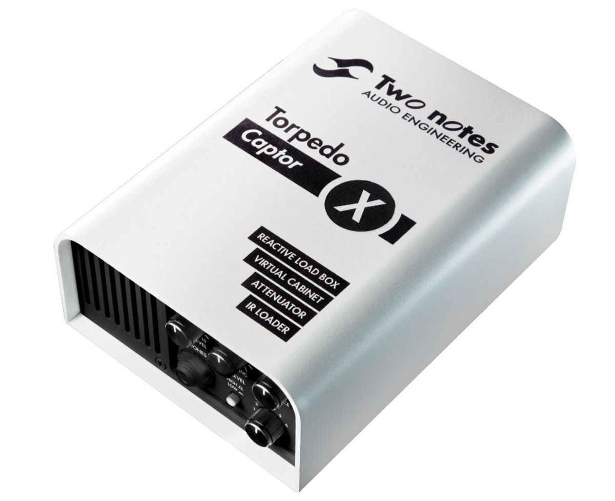 Two Notes Torpedo Captor X Reactive Load Box DI and Attenuator