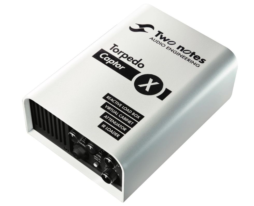 Two Notes Torpedo Captor X Reactive Load Box DI and Attenuator