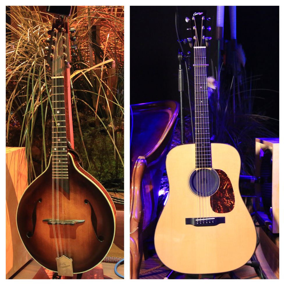 \u200b A-style mandolin & 14-fret dreadnought