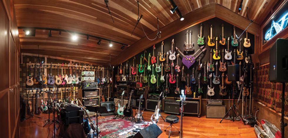 Vai's Guitar Room