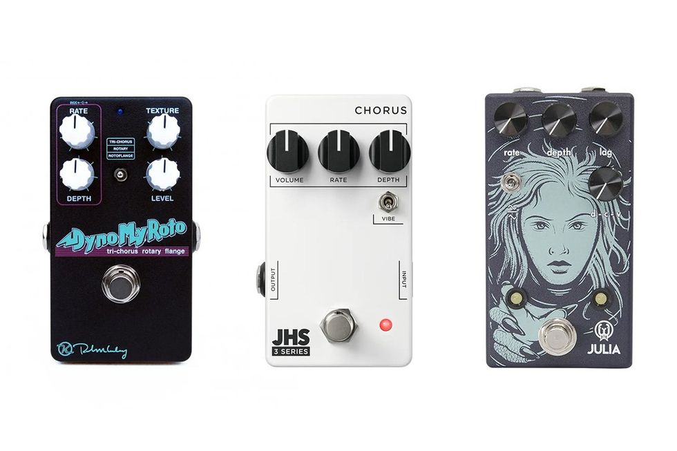 Various Chorus Pedals 