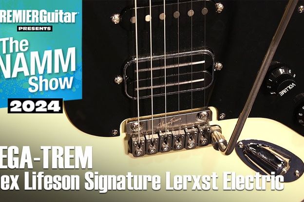 Aeroband Guitar Demo  NAMM 2024 - Premier Guitar