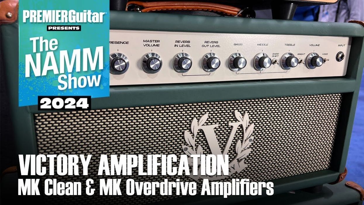 Victory Amplification MK Clean & MK Overdrive Amplifiers | NAMM 2024