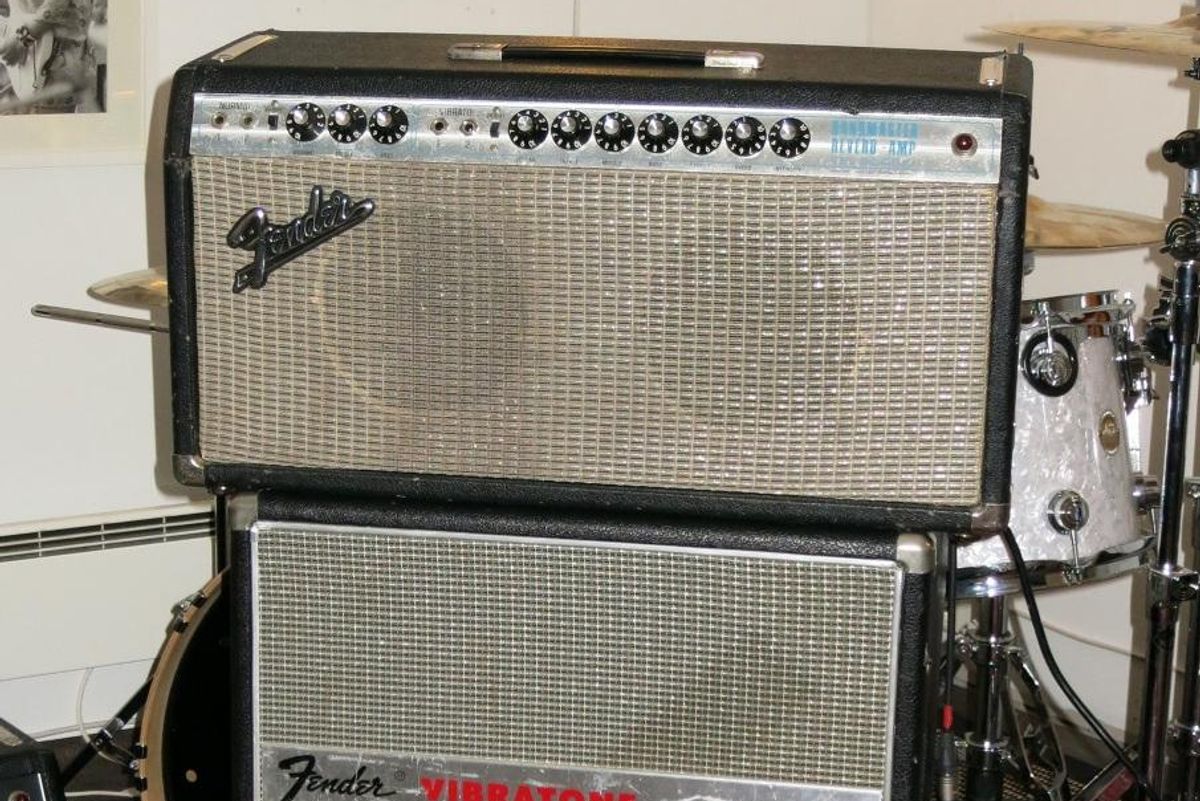 vintage Fender Bandmaster Reverb