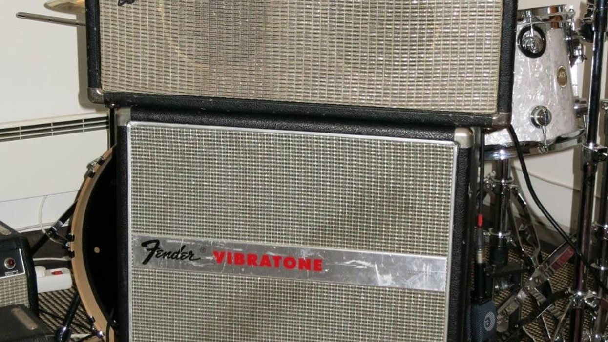 vintage Fender Bandmaster Reverb