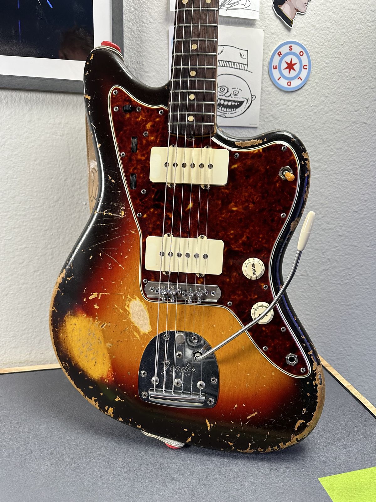 Vintage Fender Jazzmaster guitar