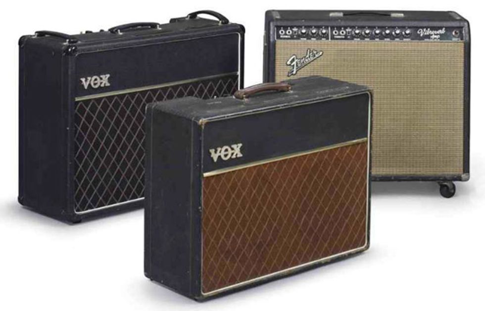 Vox and Fender Amps