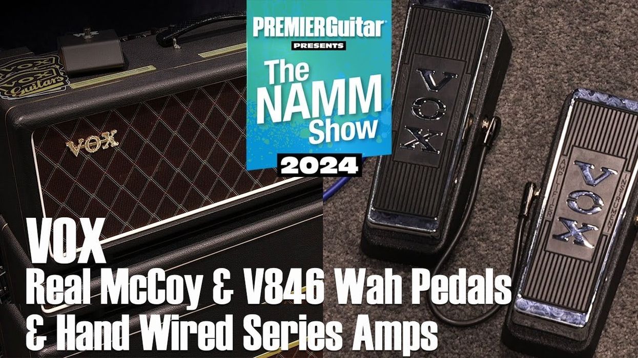 Vox Real McCoy & V846 Wah Pedals, & Hand Wired Series Amps Demo | NAMM 2024
