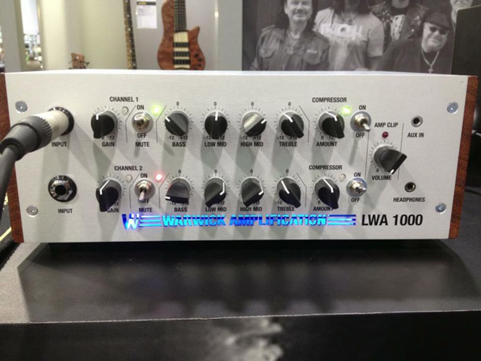 Warwick LWA 1000 Class D Bass Head