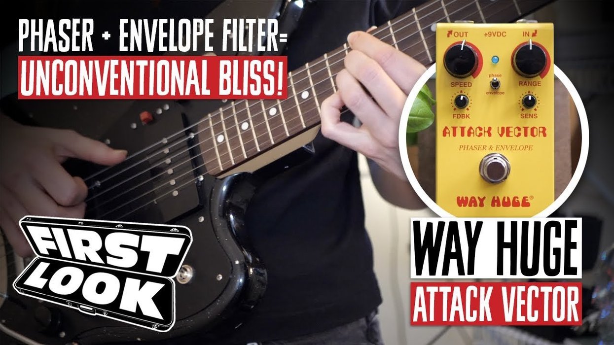 Way Huge Attack Vector Phaser & Envelope Pedal Demo - Premier Guitar