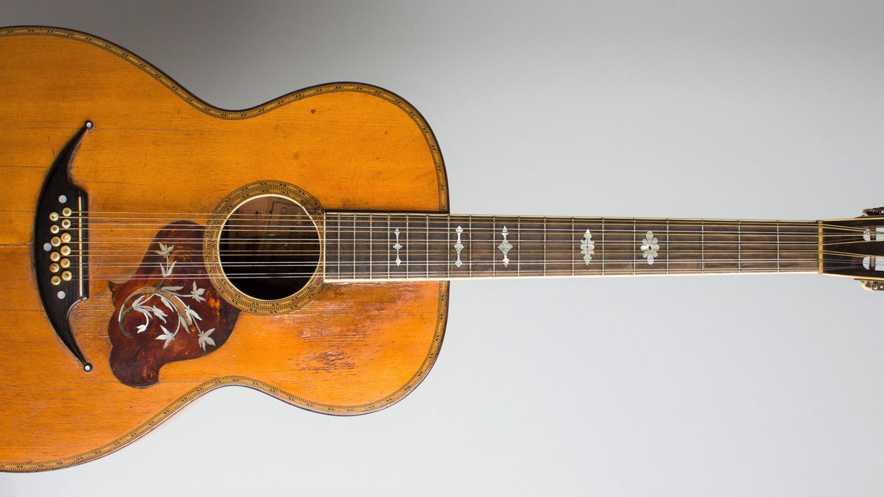 An Acoustic Piece of Italian-American Luthier History