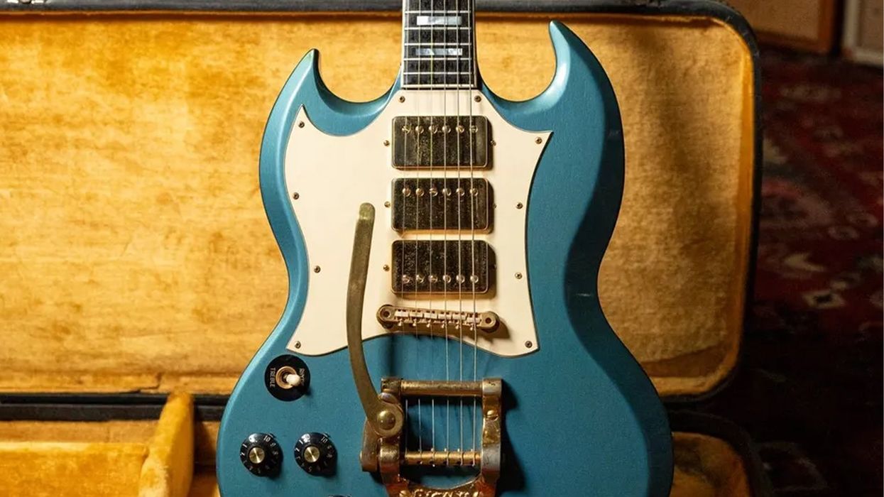 Did Hendrix Play This Rare 1968 SG Custom?