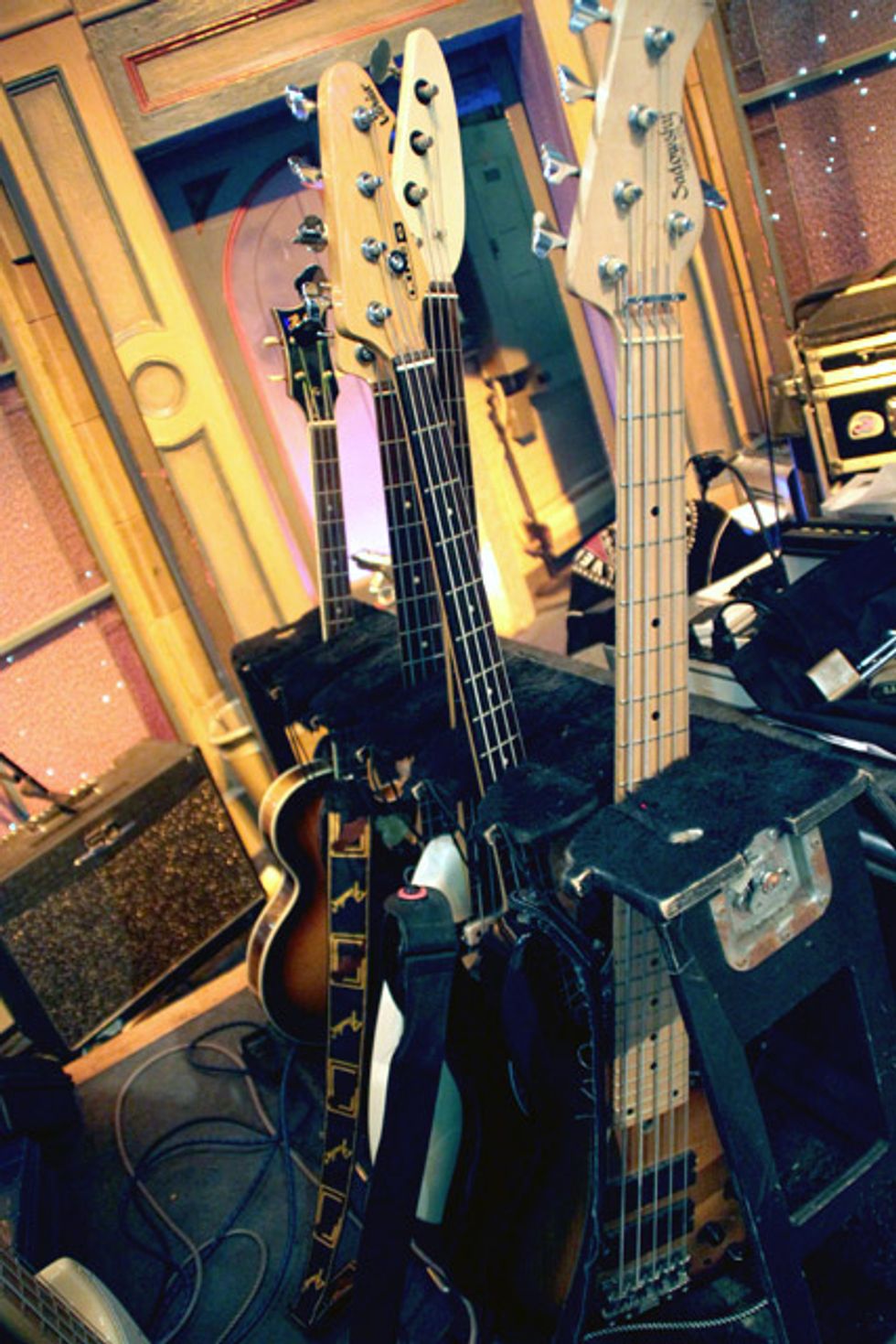 Will Lee's Basses