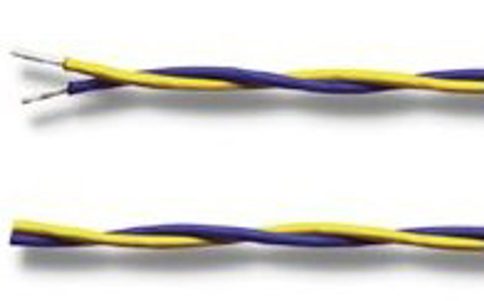 Wires twisted for shielding