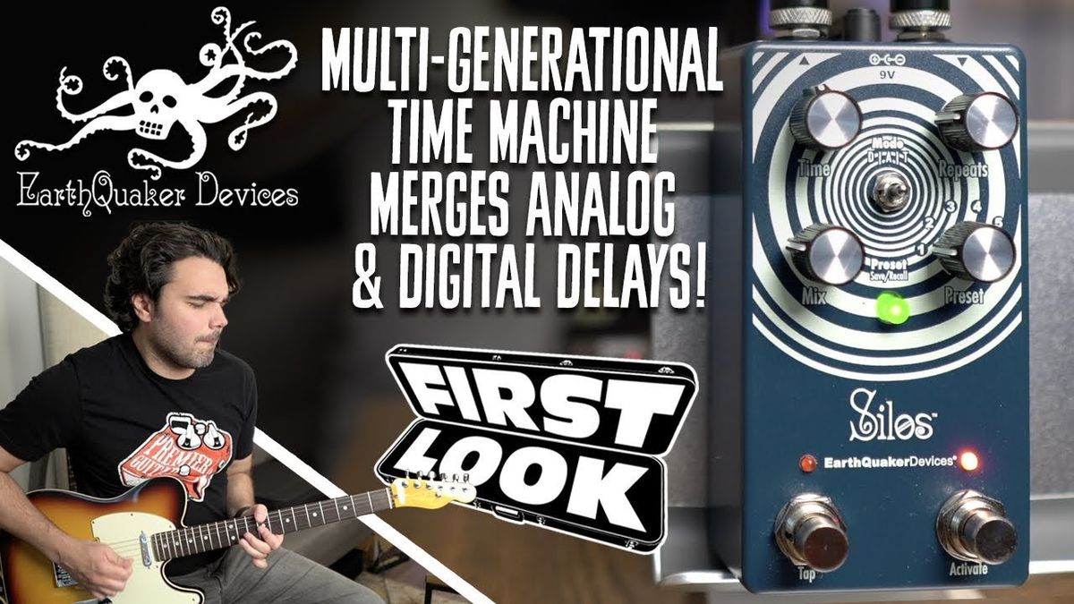 EarthQuaker Devices Silos Delay Demo | First Look