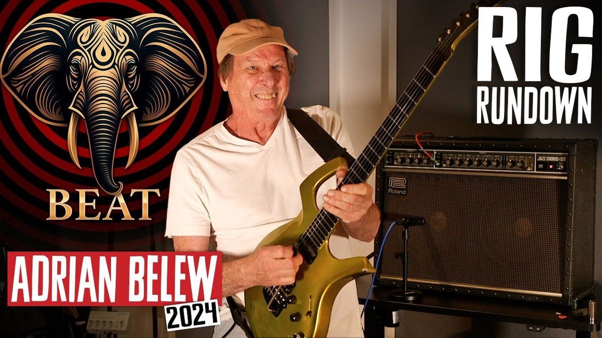 Adrian Belew/BEAT Tour Rig Rundown [2024]