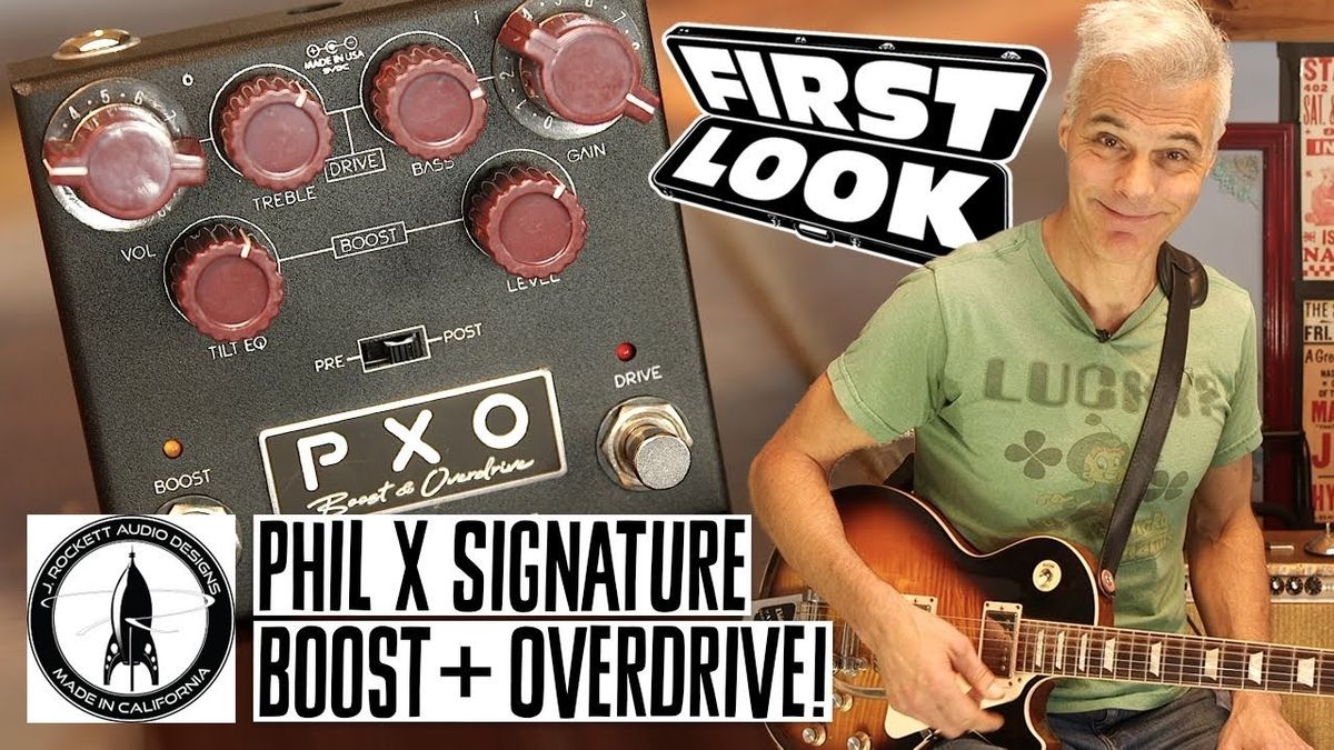 J. Rockett Audio Designs Phil X Signature (PXO) Boost & Overdrive Demo