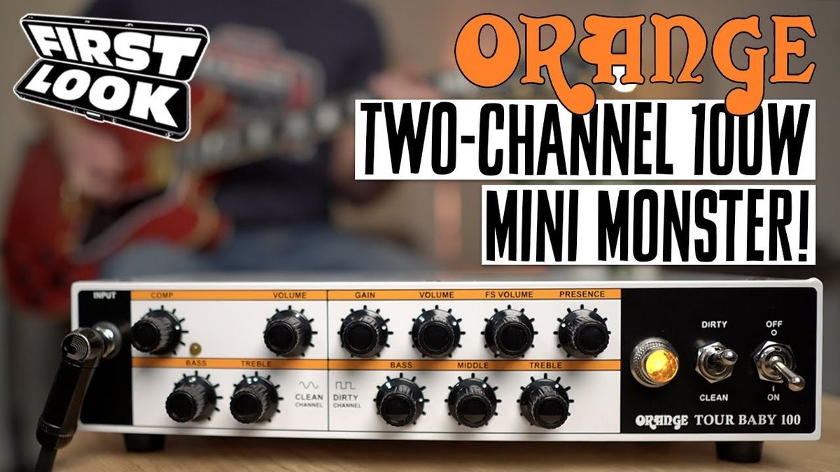 Orange Tour Baby 100 Amp Demo | First Look