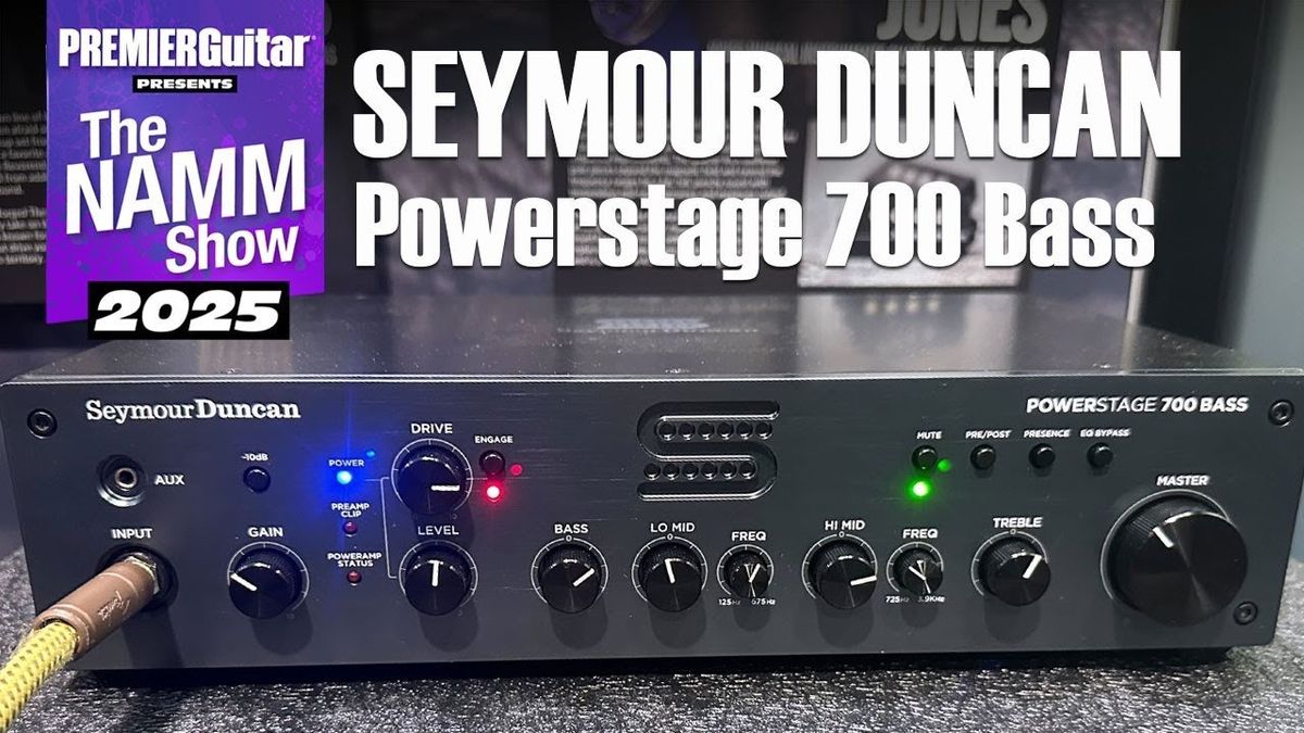 Seymour Duncan Powerstage 700 Bass Demo | NAMM 2025