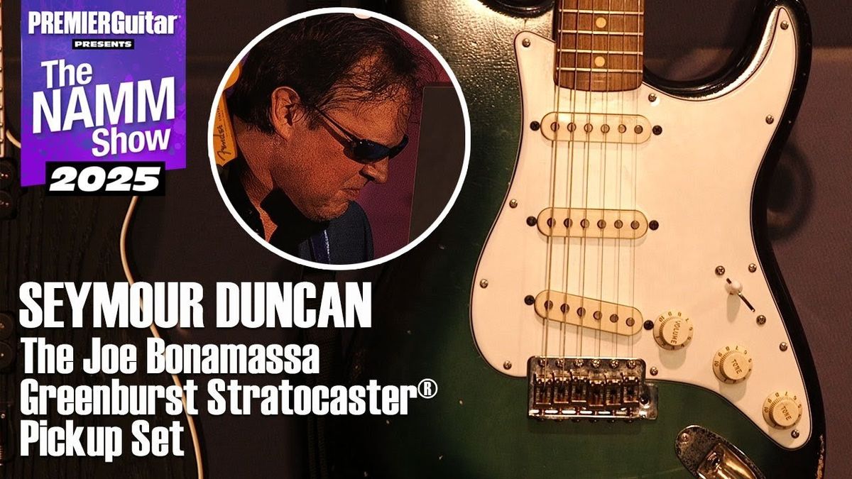 The Joe Bonamassa Greenburst Stratocaster Pickup Set Demo | NAMM 2025