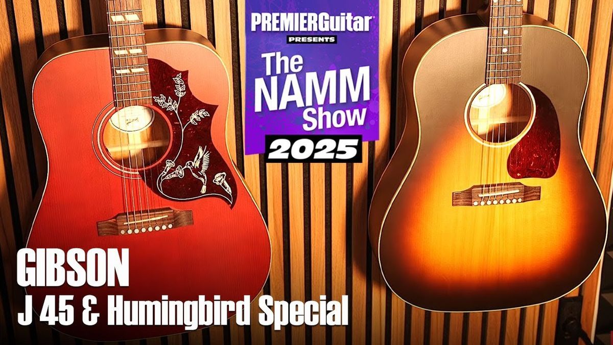 Gibson J 45 & Hummingbird Special | NAMM 2025
