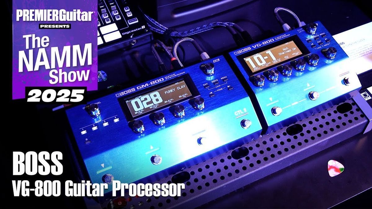 Boss VG 800 Guitar Processor Demo | NAMM 2025
