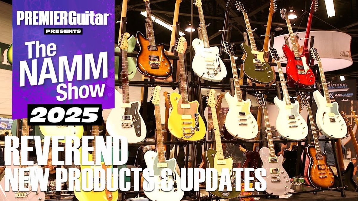 Reverend Guitars 2025 New Releases & Updates | NAMM 2025