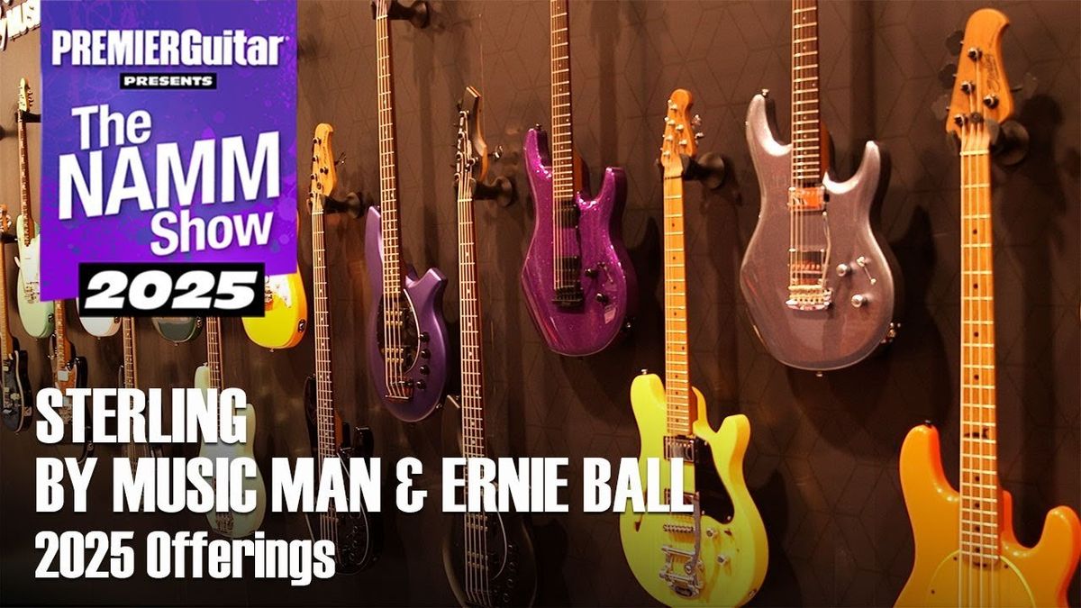 Sterling By Music Man & Ernie Ball | NAMM 2025