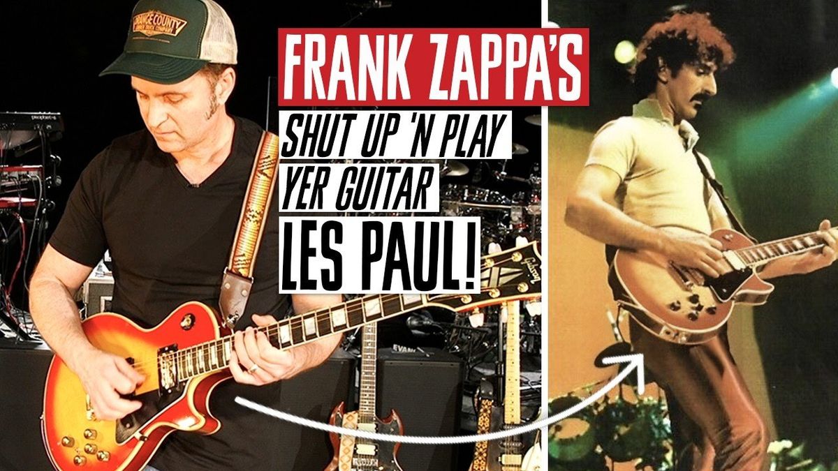 Frank Zappa's "Shut Up 'N Play Yer Guitar" Les Paul