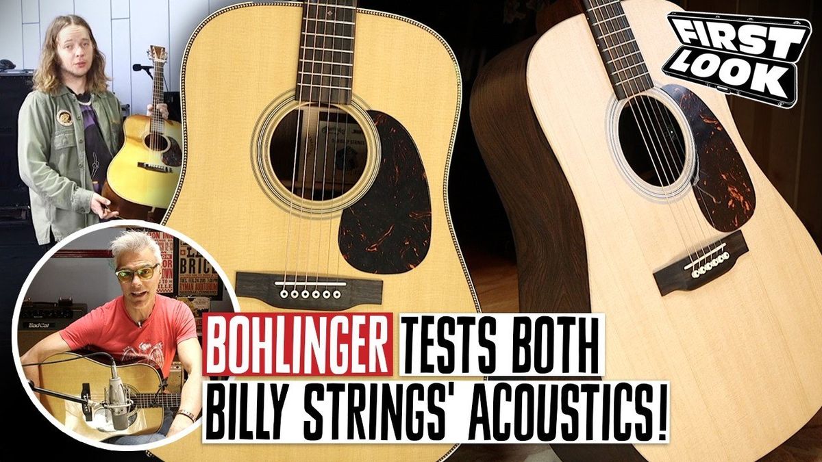 First Look: Martin Billy Strings Signature D-28 & D-X2E