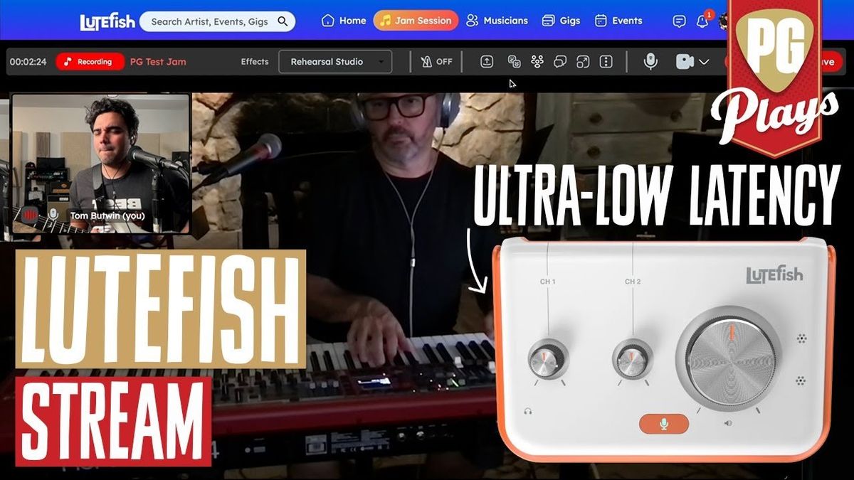 Lutefish Stream: Rehearse Online In Real-Time
