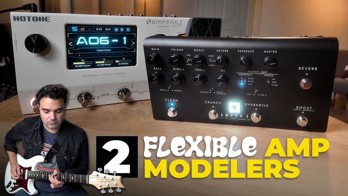 Touchscreen Or Classic Controls? Blackstar and Hotone Amp Modeler Demos