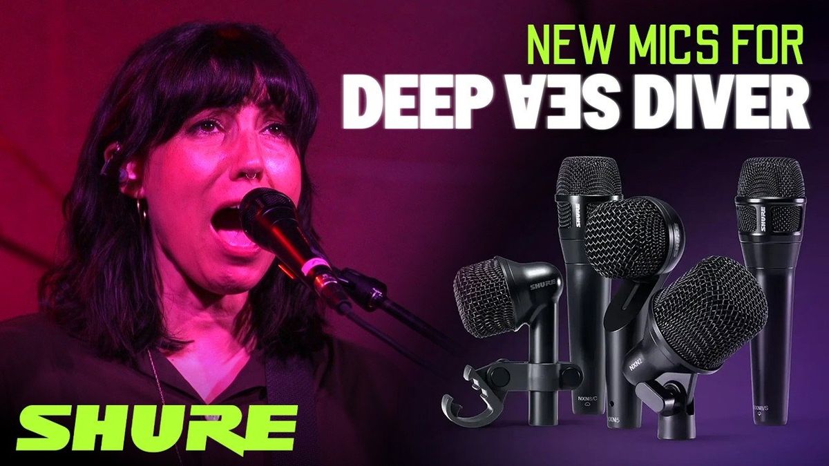 Shure Nexadyne Mics on Tour with Deep Sea Diver
