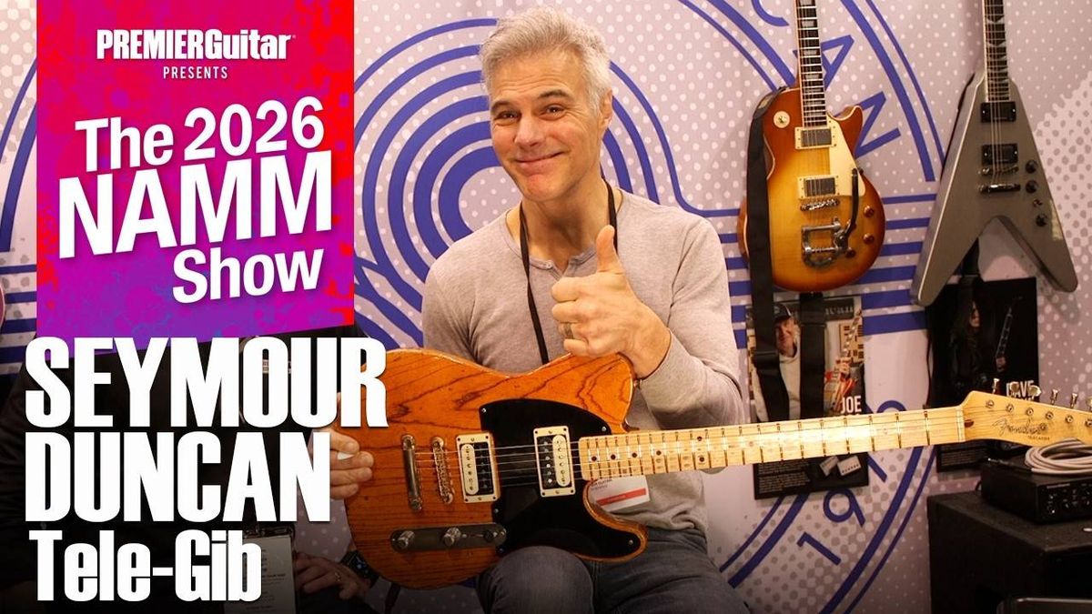 The "Tele-Gib" Seymour W. Duncan 50th Anniversary Telecaster I NAMM 2026
