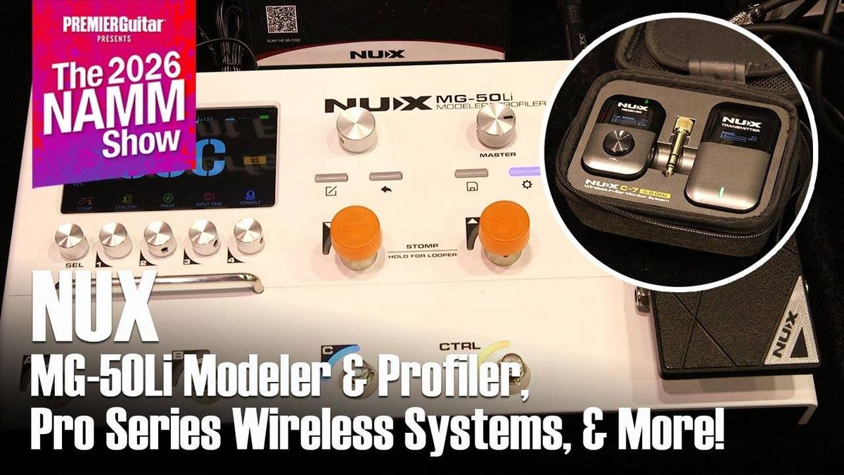 NUX - MG-50Li Modeler & Profiler and More | NAMM 2026