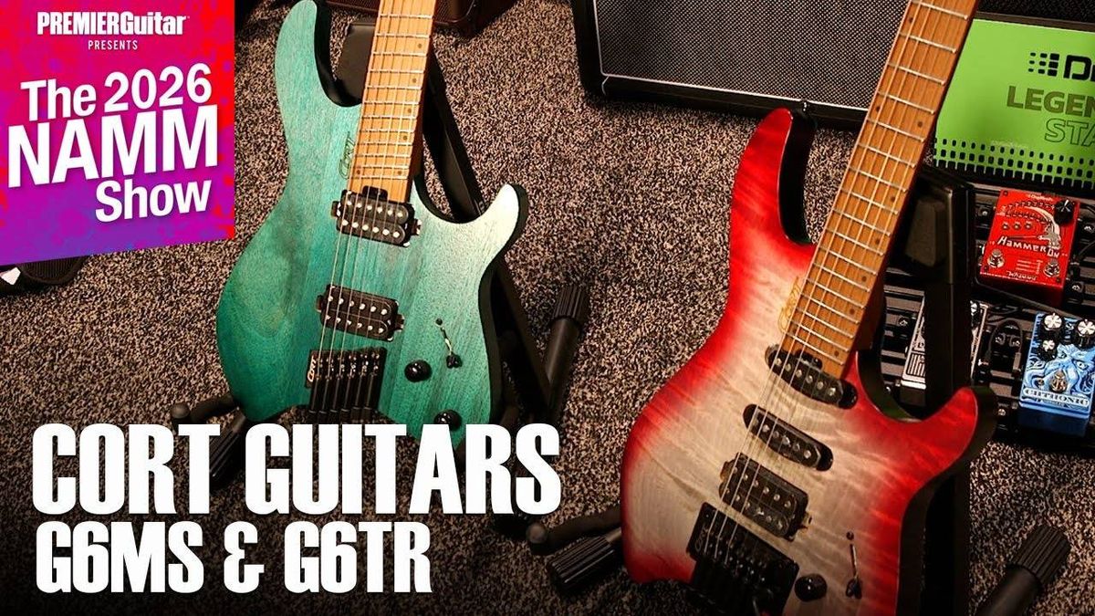 Cort Space G6MS & G6TTR Demos | NAMM 2026