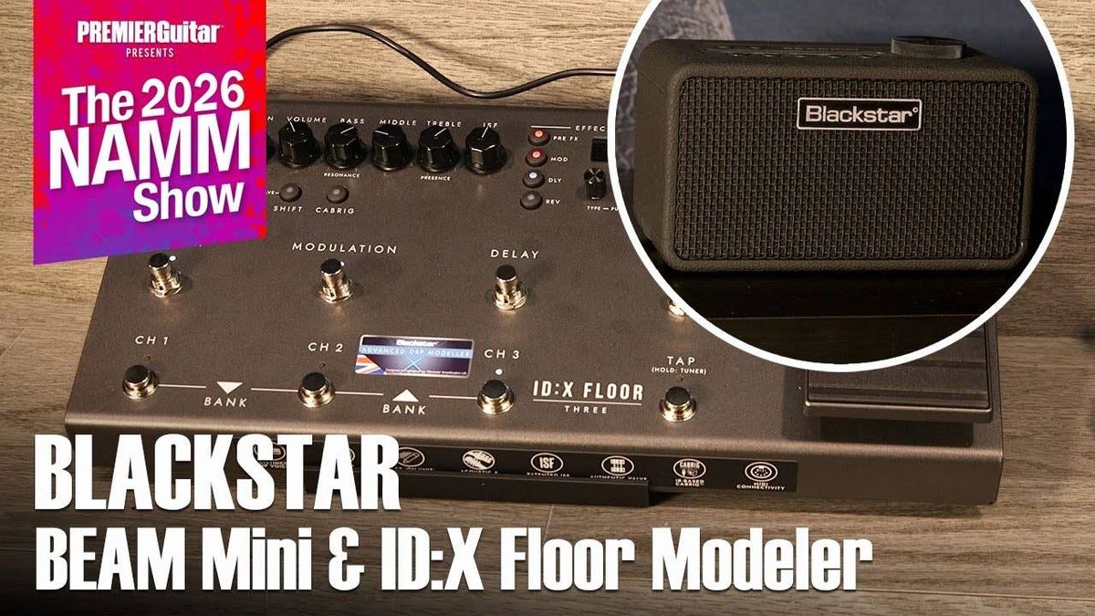 Blackstar BEAM Mini & ID:X Floor Modeler | NAMM 2026