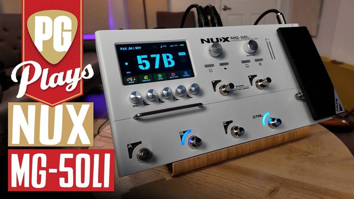 "You could just show up with this and nothing else." | NUX MG-50Li
