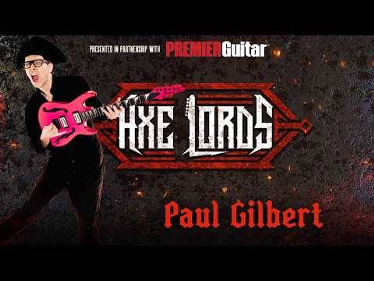 Paul Gilbert: Power-Drill Picking, the Ibanez Fireman, and Go-To Guitar Techniques