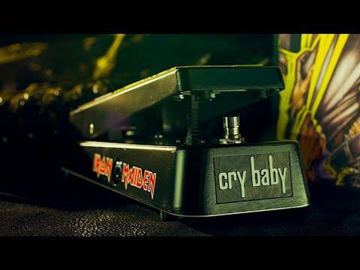 Dunlop Unveils Collector’s Edition Cry Baby Wah Celebrating Iron Maiden’s Killers