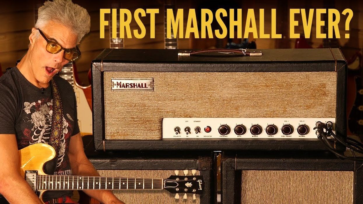 The First Marshall Amp Ever?! | Axes & Artifacts at Gruhn Guitars
