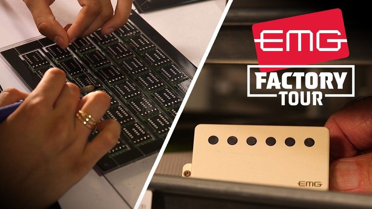 EMG Pickups Factory Tour