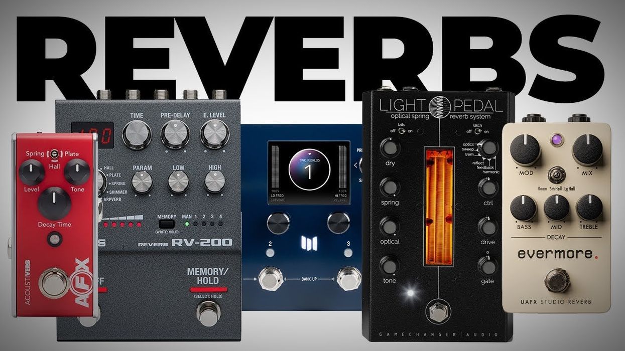 Space Is the Place! Six Next-Level Reverb Pedals