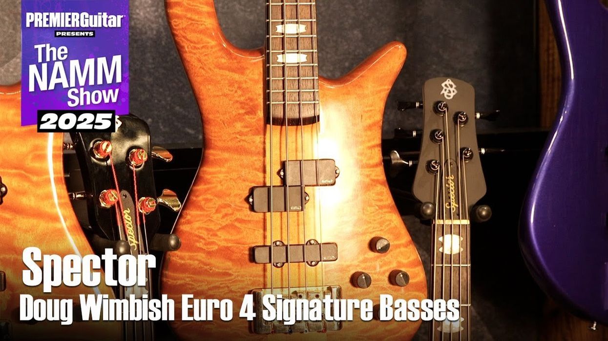 Spector Doug Wimbish Euro 4 Signature Basses | NAMM 2025