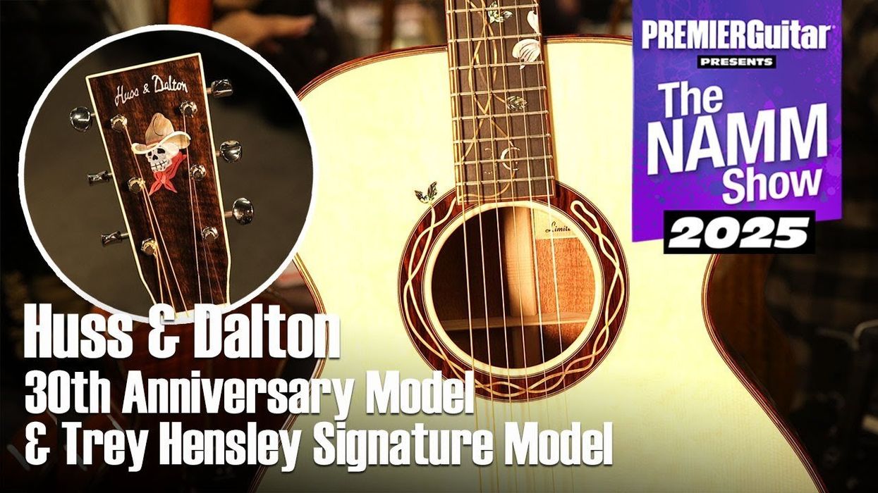 Huss & Dalton 30th Anniversary & Trey Hensley Signature Demo | NAMM 2025