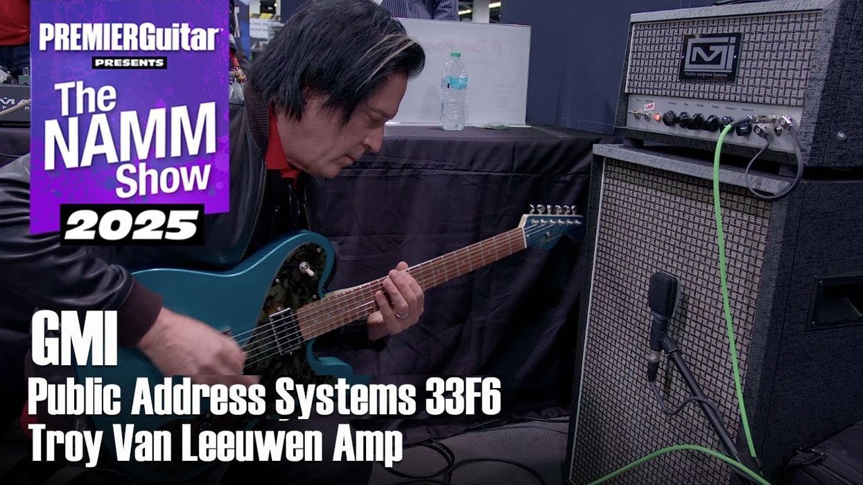 The GMI Public Address Systems 33F6 Amp Demo | NAMM 2025