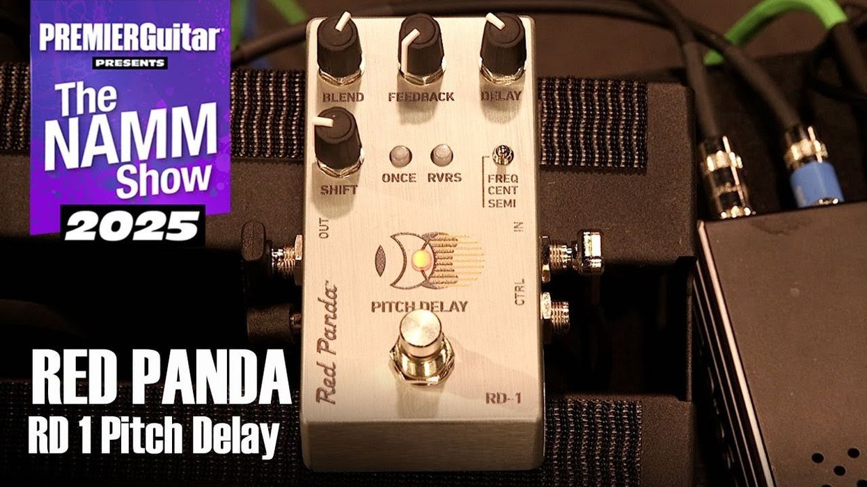 Red Panda RD-1 Pitch Delay | NAMM 2025