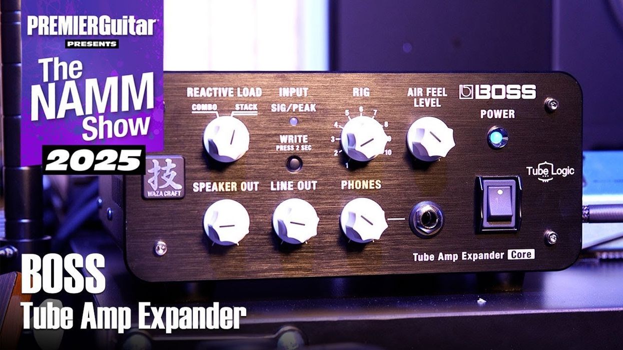 Boss Tube Amp Expander Demo | NAMM 2025